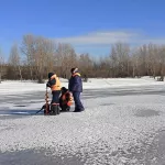 Остановлены поиски девочки, которая провалилась под лед на Оби в Новосибирске