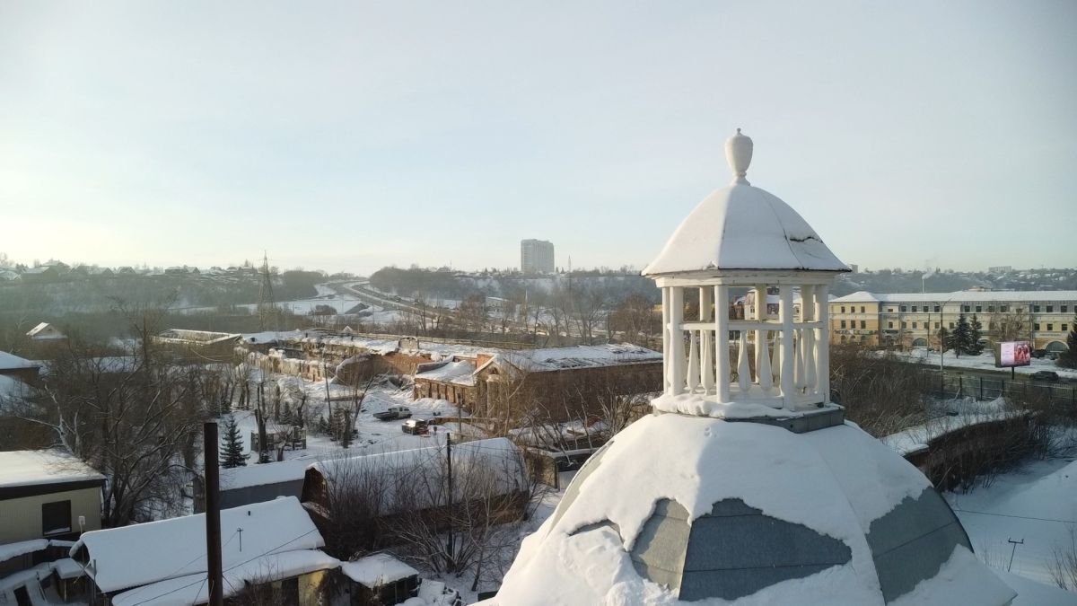 Барнаул. Вид на Сереброплавильный завод 