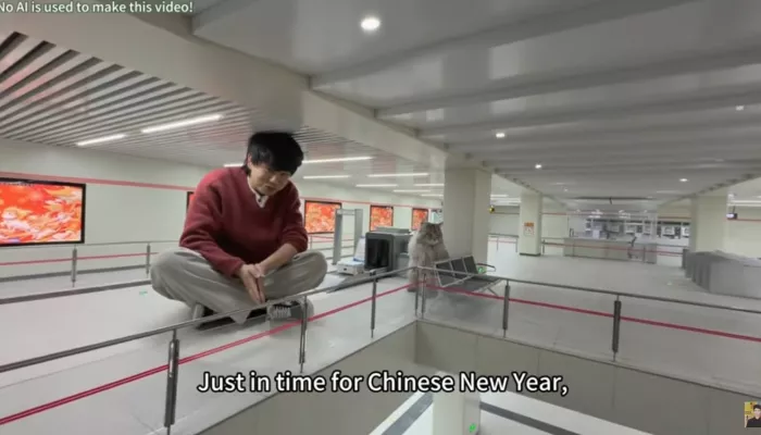 Метро, супермаркет и даже школа: мужчина построил для своих котов отдельный город