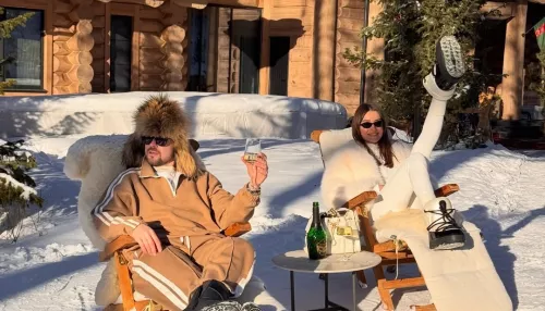 Актер Алексей Чадов попрощался с Горным Алтаем после зимнего отдыха. Фото