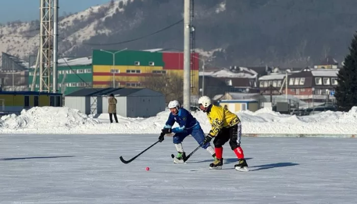 В Горно-Алтайске состоялся турнир по хоккею с мячом памяти погибшего полицейского