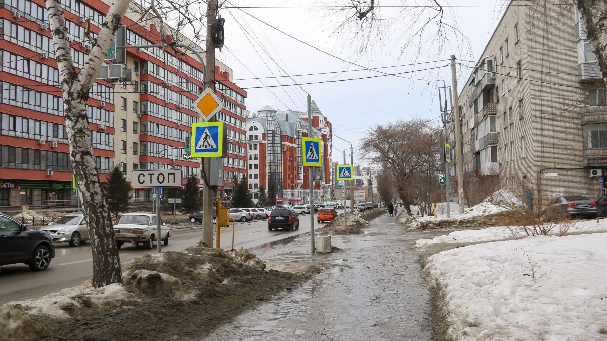 Оттепель в Барнауле