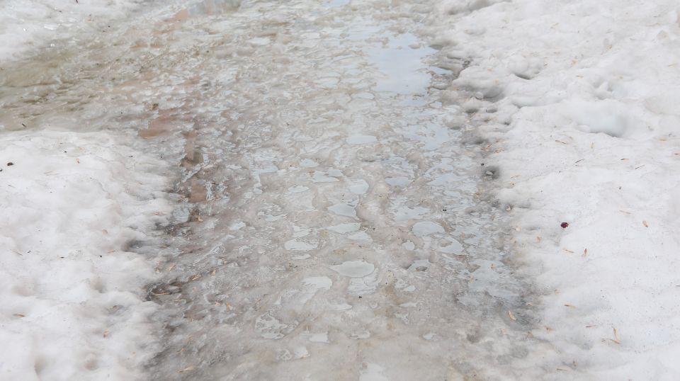 Оттепель в Барнауле