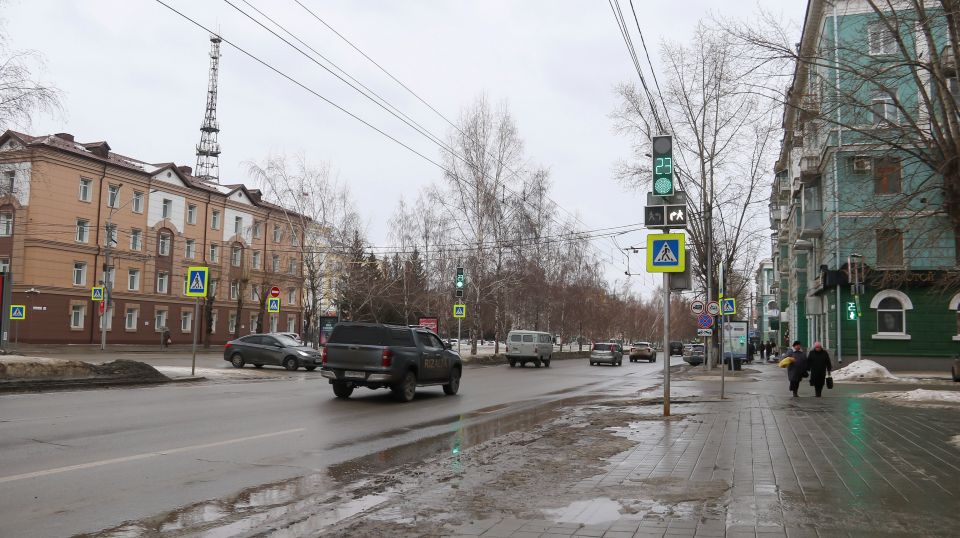 Оттепель в Барнауле