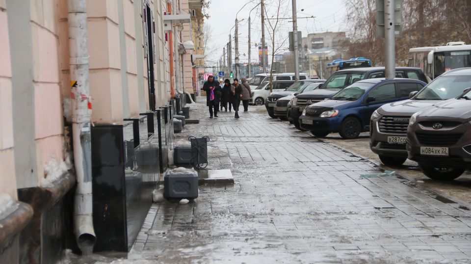 Оттепель в Барнауле