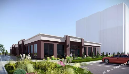 Магазин на вырост собираются возвести в районе барнаульских новостроек. Рендеры