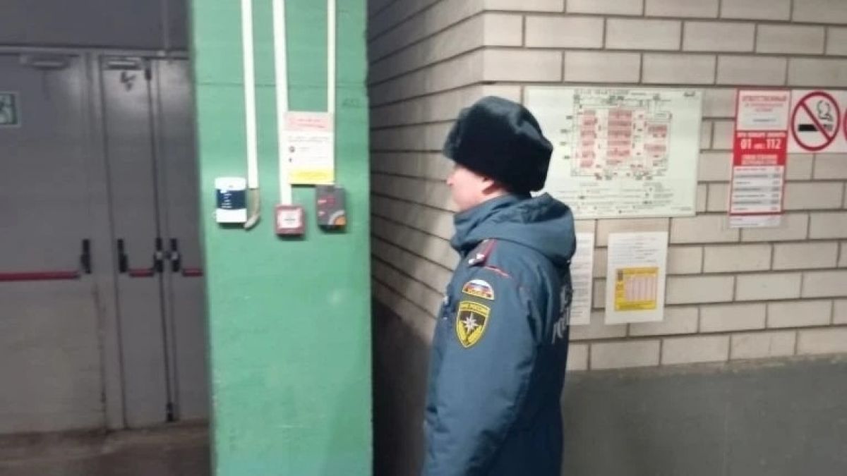 В ТРЦ Galaxy сработала пожарная сигнализация