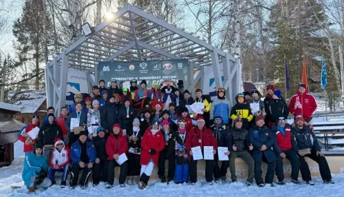 Юные горнолыжники из Республики Алтай попали в десятку на первенстве России