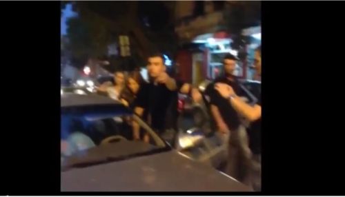 Видео нападения на российскую семью в Грузии появилось в Сети