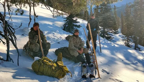 106 километров на лыжах: в Алтайском заповеднике прошли зимние полевые работы. Фото