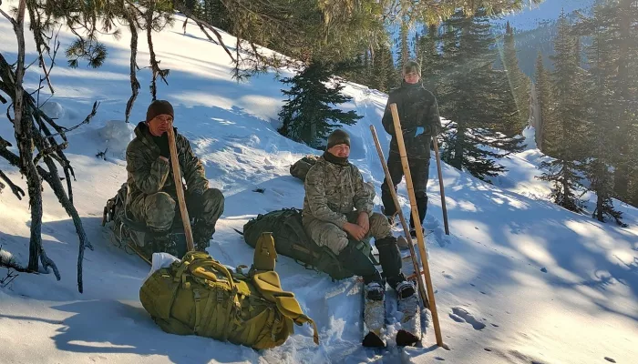 106 километров на лыжах: в Алтайском заповеднике прошли зимние полевые работы. Фото