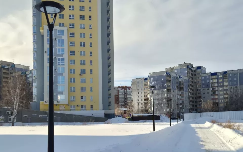 От пустыря к аллеям: как выглядит будущий парк 300-летия Барнаула под занавес зимы