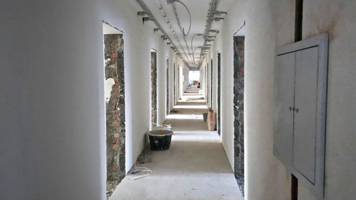 Ремонт общежития Горно-Алтайского политехнического колледжа