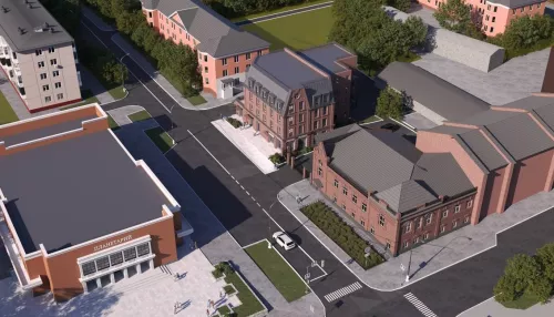 Новую гостиницу впишут в исторический ансамбль центра Барнаула. Рендеры