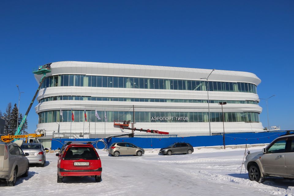 Строительство нового терминала барнаульского аэропорта
