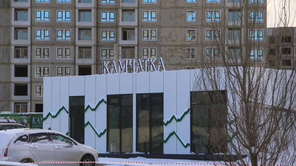 Строящийся ЖК "Камчатка"
