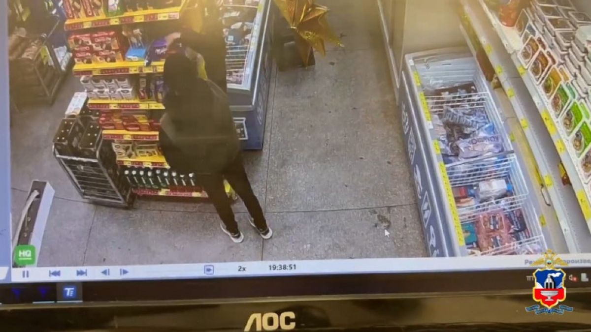 Кража в супермаркете