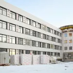 Стало известно, как идет строительство самой большой школы Барнаула. Фото