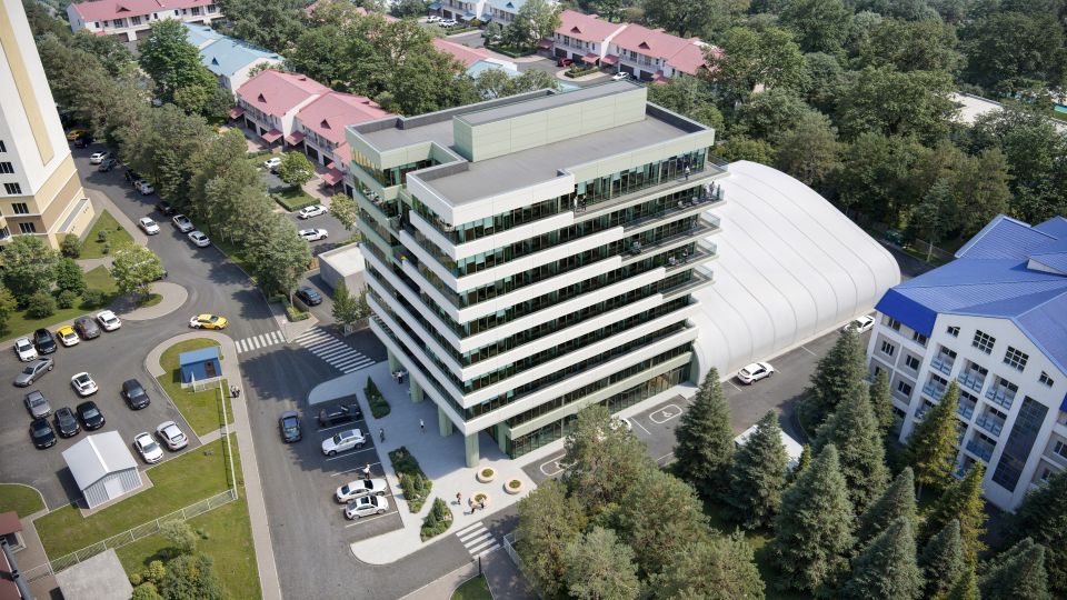 Проект бизнес-центра "Кордон" 