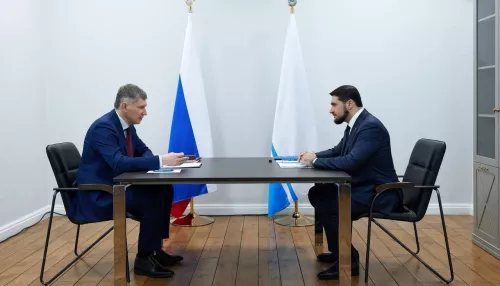 Александр Прокопьев обсудил развитие Республики Алтай с министром Максимом Решетниковым