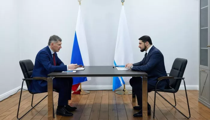 Александр Прокопьев обсудил развитие Республики Алтай с главой Минэкономразвития РФ