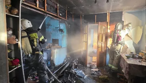 Смертельный пожар произошел в частном доме в Республике Алтай