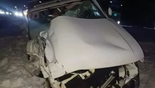 19-летний парень разбился в лобовом ДТП с грузовиком на новосибирской трассе