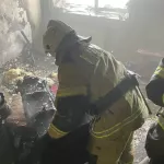 Неосторожность при курении привела к пожару в многоквартирном доме в Республике Алтай