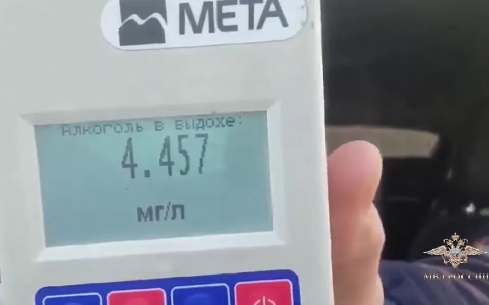В Иркутске поймали пьяного водителя со смертельной дозой алкоголя в крови