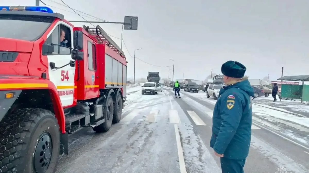 Ограничение движение на трассах