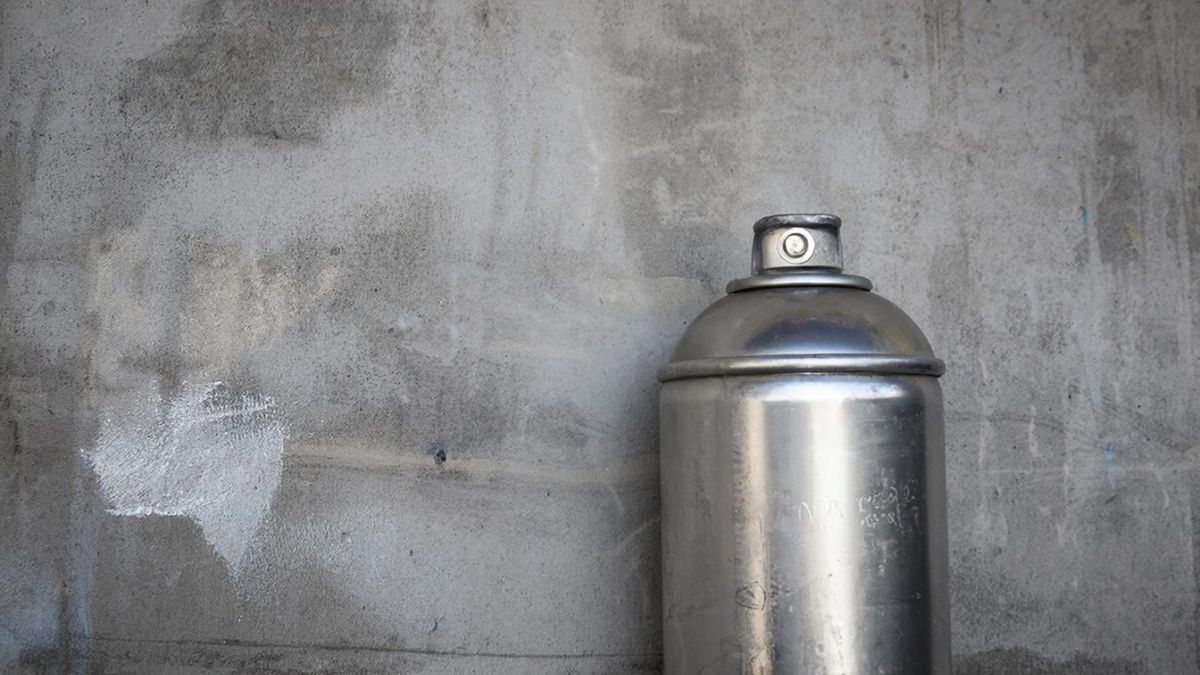 Уличное искусство, краска.