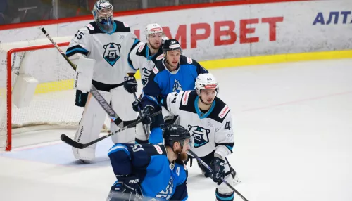 Красивый финал сезона: Динамо-Алтай обыграло Норильск в Барнауле. Фоторепортаж