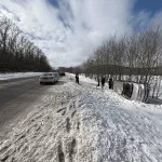 В Республике Алтай перевернулась и легла на бок Toyota: пострадали два пассажира