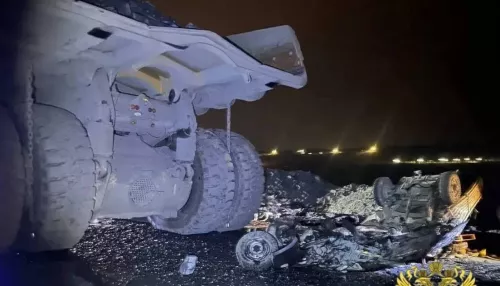 Самосвал раздавил УАЗ с пятью пассажирами в Белгородской области