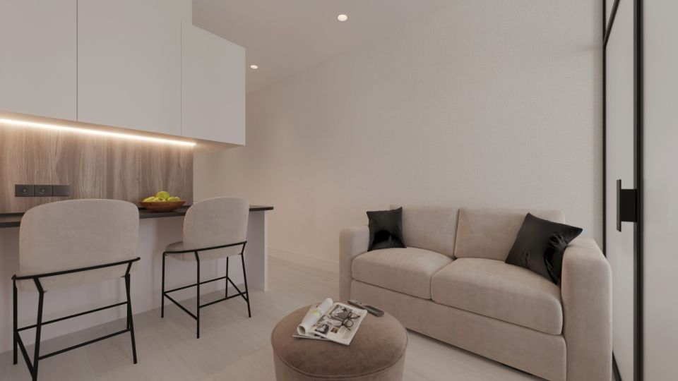 Визуализация интерьера апартамента