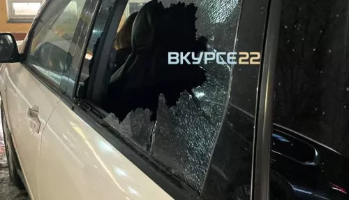 Весь салон в крошке: барнаулец заявил, что неизвестные обстреляли его авто