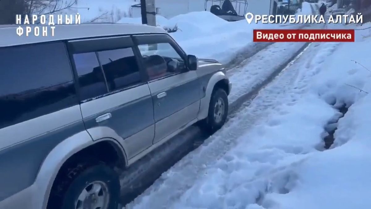 Проблемная дорога в СНТ "Транспортник-1"