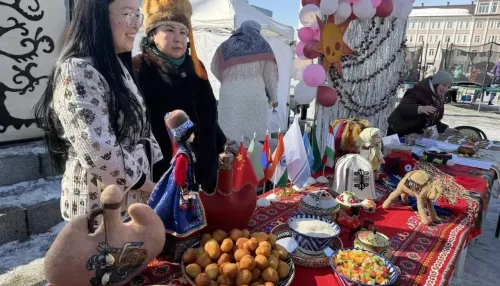 Древний алтайский праздник весны отмечают в Горно-Алтайске. Фото