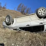 Два человека пострадали в аварии с перевертышем в Республике Алтай