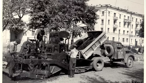 От ухабов к прогрессу: как на Алтае строили дороги в прошлом веке. Фотоархив
