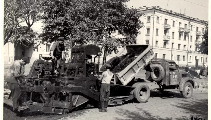 От ухабов к прогрессу: как на Алтае строили дороги в прошлом веке. Фотоархив
