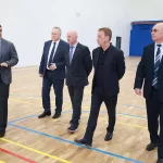 В Барнауле готовят к открытию спортивную школу в новом ФОКе на Димитрова. Фото