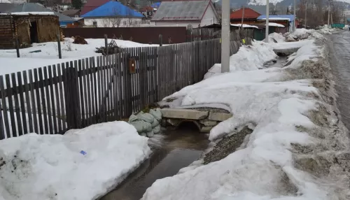 В Горно-Алтайске работают над предотвращением возможных подтоплений