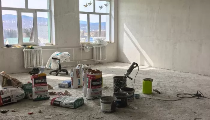 Капремонт Улаганской школы в Республике Алтай завершат досрочно