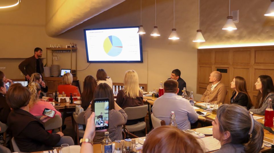 Бизнес-обед с риелторами