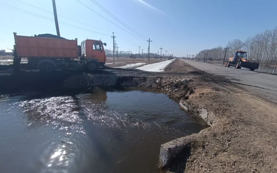 Подтоплений нет: власти Михайловского района рассказали о ходе паводка