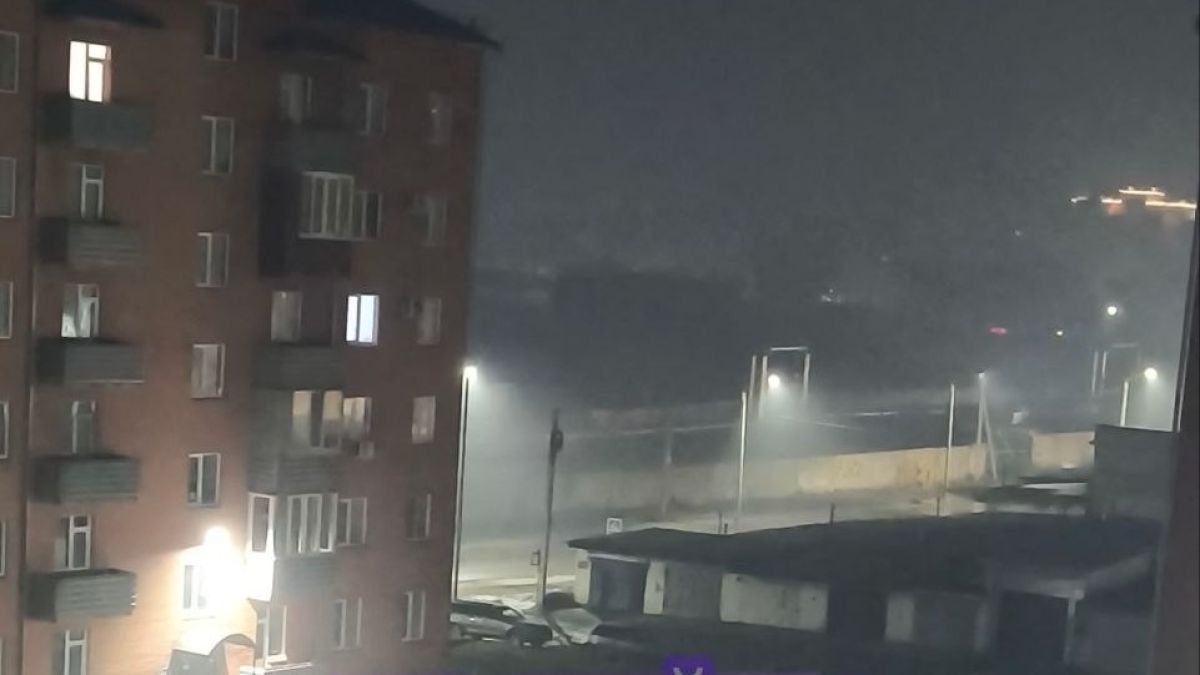 Туман в Бийске