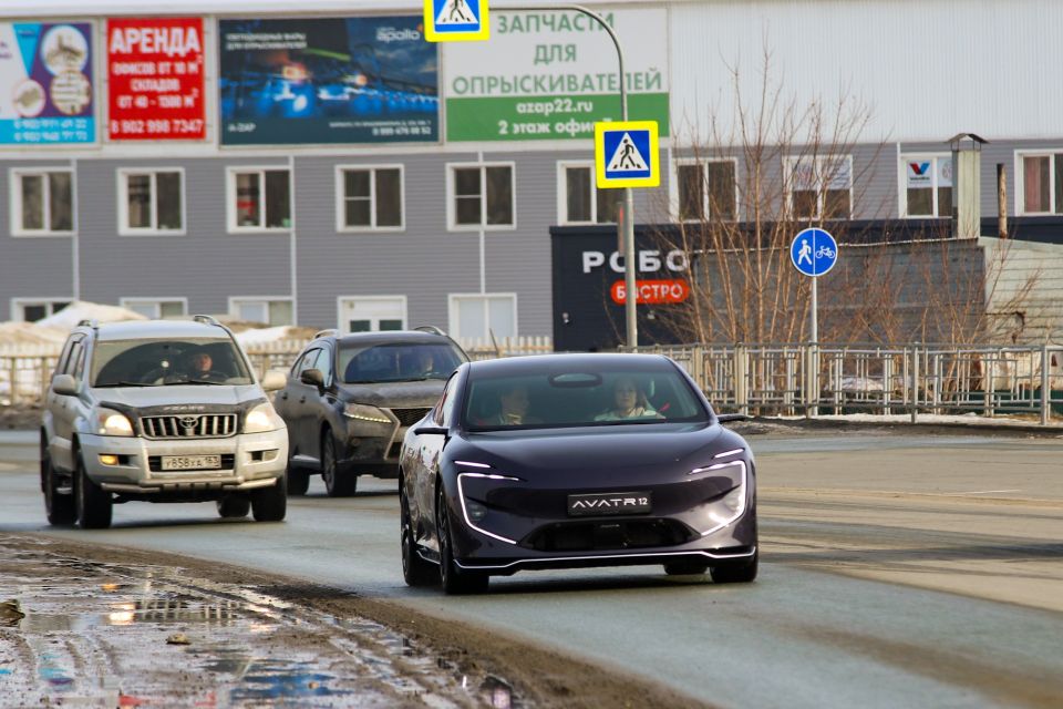 Электромобиль Avatr 12. Тест-драйв