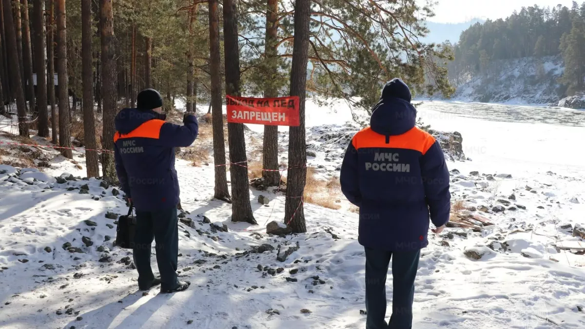 В Республике Алтай закрыты все ледовые переправы