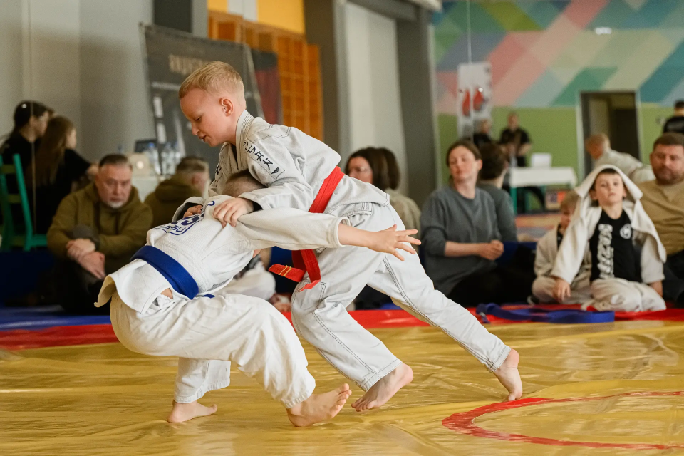 Владимир Грачев проводит захват противника